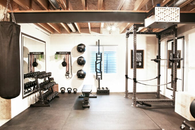 Basement Home Gym 