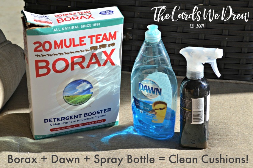 patio cushion cleaning spray
