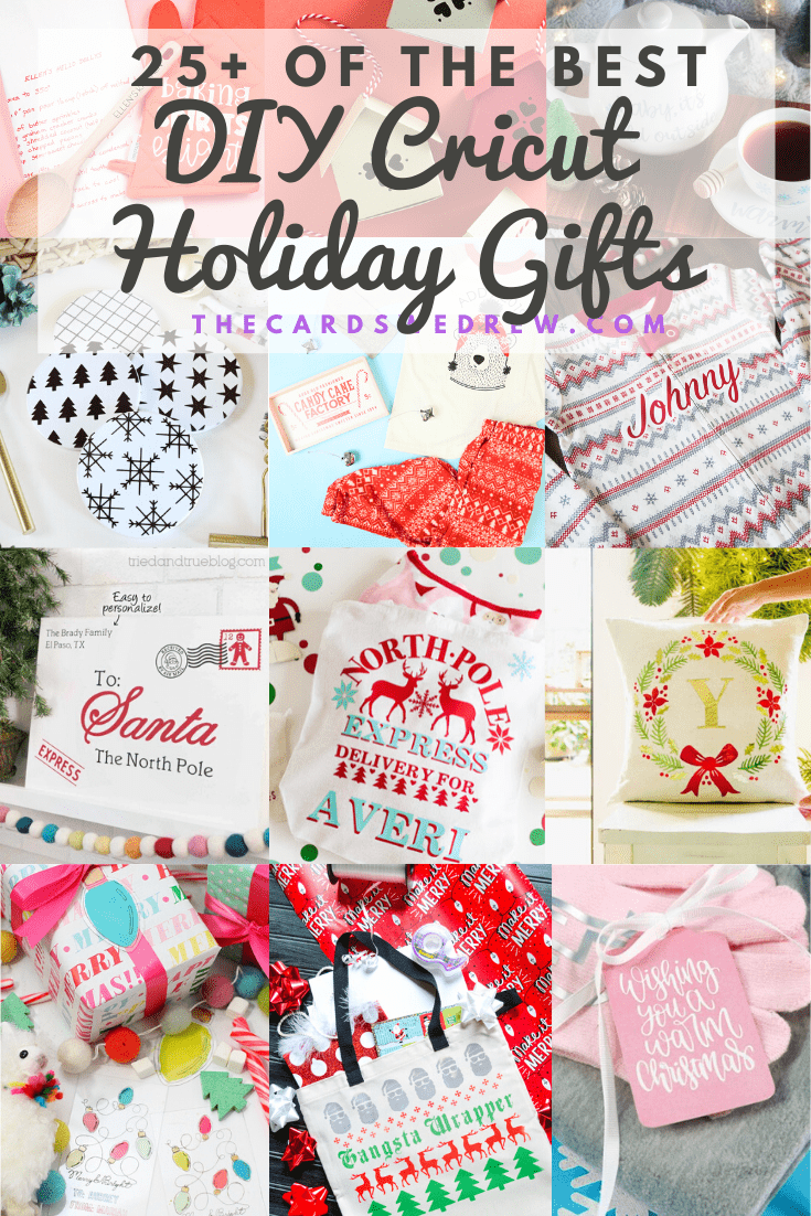 DIY Cricut Holiday Gifts