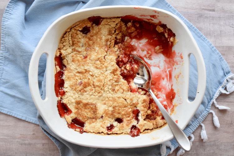 easy cherry cobbler recipe
