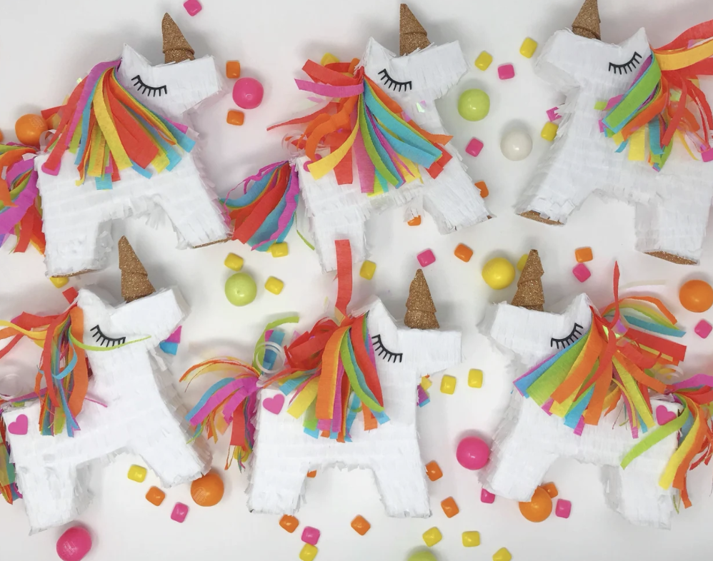 unicorn mini pinata