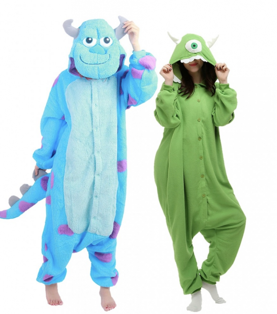 monsters ink adult couples halloween costume