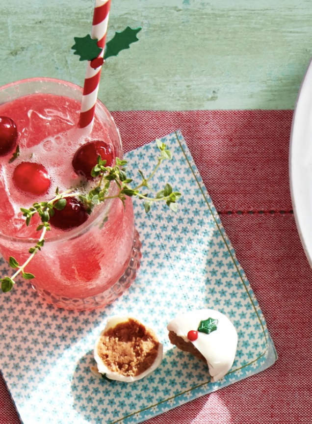 cranberry gin fizz