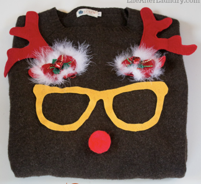 diy ugly sweater ideas 